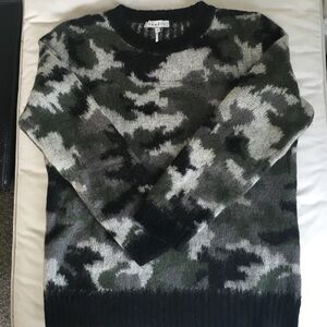Sandro Camouflage Sweater